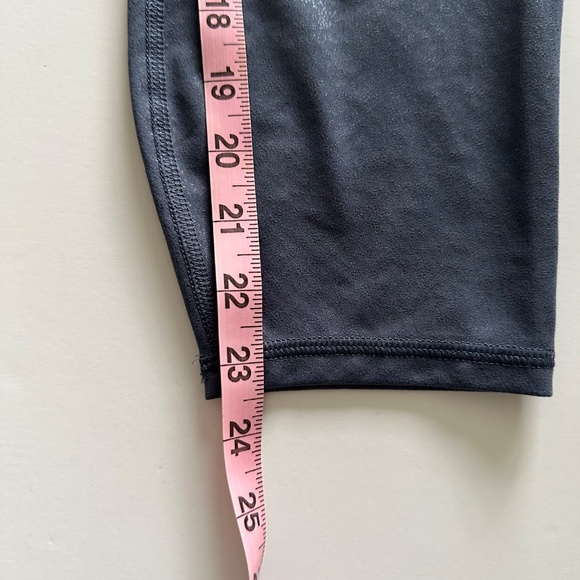 Under Armour Blue/Silver Motion Gloss Leggings Size XL - Picture 10 of 12